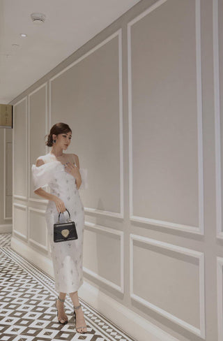 B051 LADY IN ROMANCE DRESS