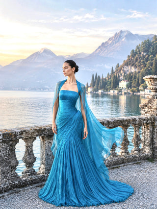 Azurée Couture Gown