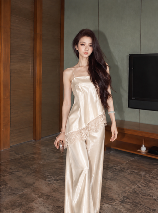 B695 Viola Silk Set