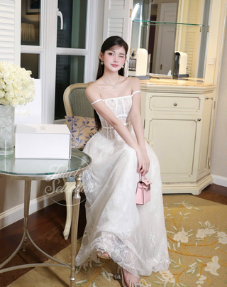 B386 SERAPHINE LACE DRESS