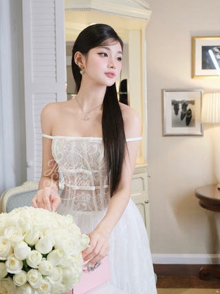 B386 SERAPHINE LACE DRESS