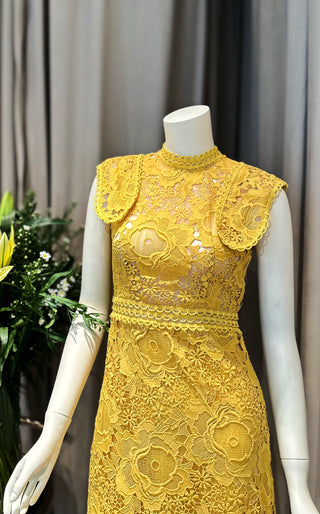 EC017 YELLOW DAISY DRESS