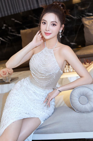 A023 DANCING PEARLS DRESS