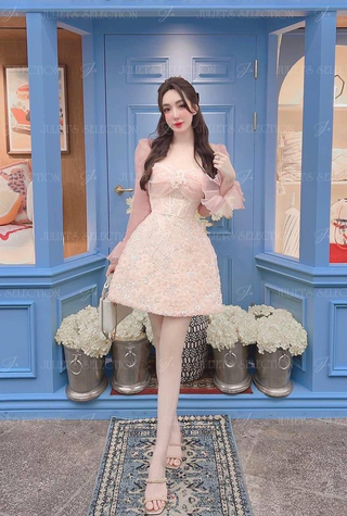 A220 BUBBLE GUM DRESS