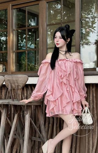 C075 PLAYFUL MOMEMT DRESS FREESIZE