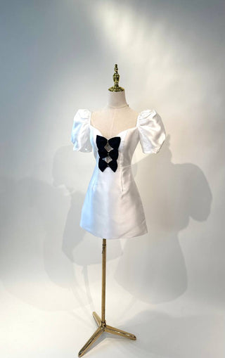 B155 SWEETHEART BOWTIE DRESS