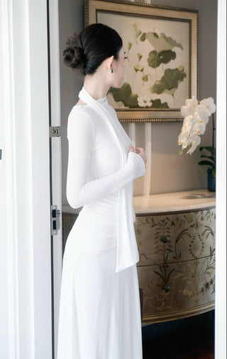 B262 IVORY BREEZE DRESS