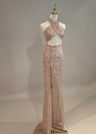 AA0072 SENSUAL MELO SUNSET GOWN