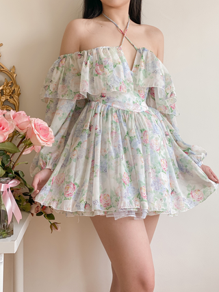 RD04 GARDEN PUFF DRESS